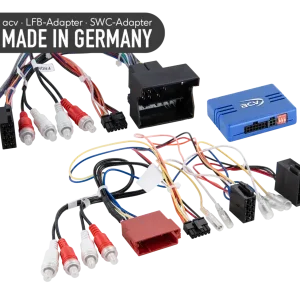 ACV LFB Audi Fahrzeuge/Seat Exeo ISO/Quadlock Amp >Cinch Nur Für Kurze Zeit
