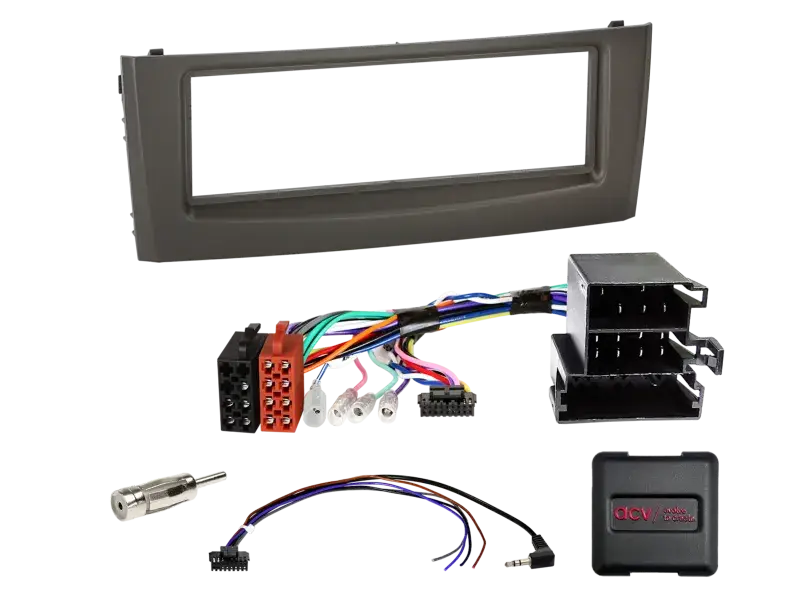 Top-Preis ACV 1-DIN Kit Fiat Grande Punto/Linea schwarz LFB/Antenne