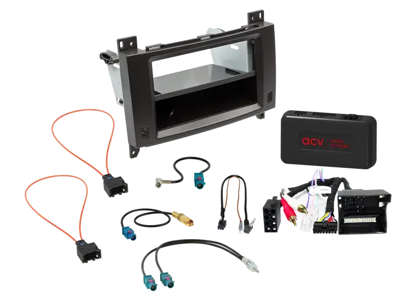 ACV 2-DIN Kit mit Fach Mercedes A-Klasse/B-Klasse LFB/Amp Direktkauf