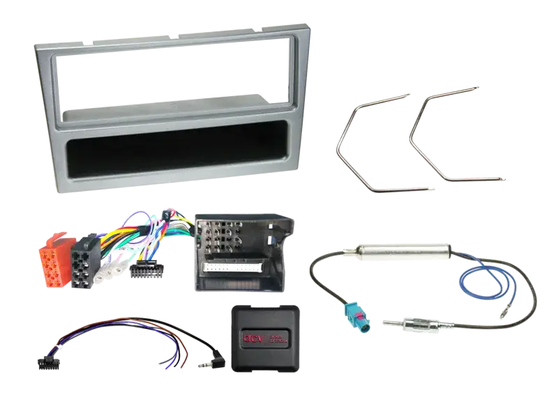ACV 1-DIN Kit mit Fach Opel matt-chrom LFB CAN Bus/Antenne Aktuell