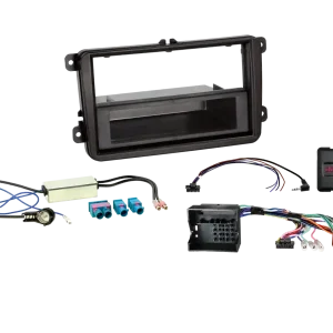ACV 2-ISO Kit mit Fach Seat/Skoda/VW Fahrzeuge LFB/Antenne ISO Versand Am Gleichen Tag