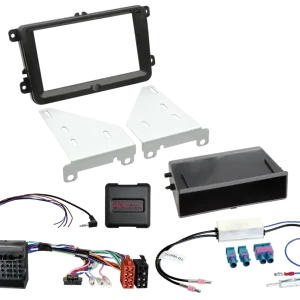 ACV 2-DIN Kit mit Fach Seat/Skoda/VW Fahrzeuge LFB/Antenne Mega-Angebot