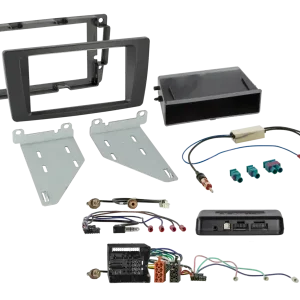 ACV 2-DIN Kit mit Fach Skoda Octavia/Yeti 52Pin i-dapter/Antenne Sofort Bestellen