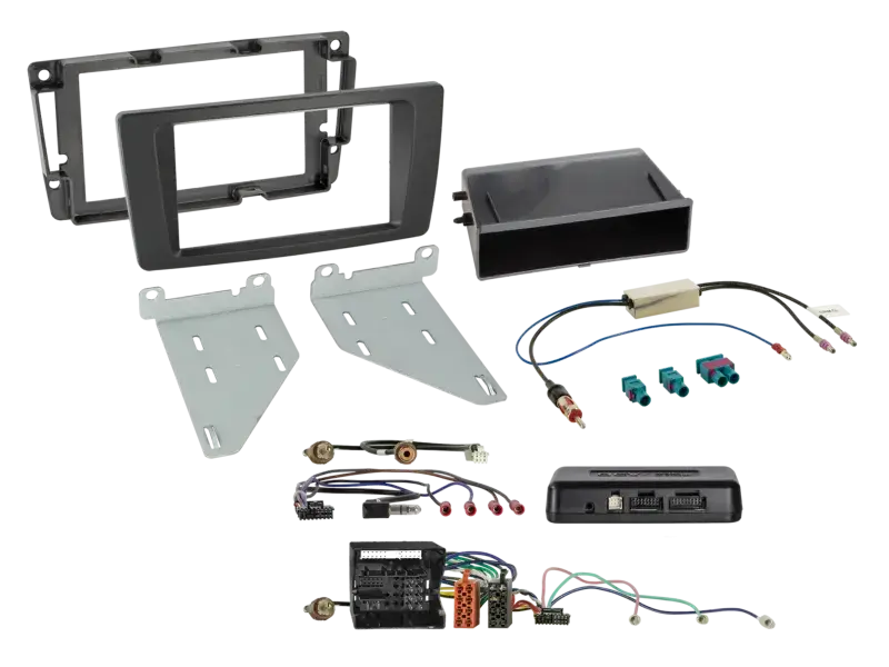 ACV 2-DIN Kit mit Fach Skoda Octavia/Yeti 52Pin i-dapter/Antenne Sofort Bestellen
