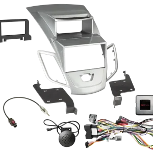 ACV 2-DIN Kit Ford Fiesta 06/2010-09/2012 2 silber LFB/Antenne Direktkauf
