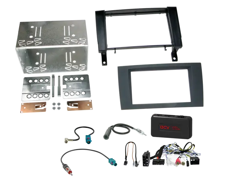 ACV 2-DIN Kit Mercedes SLK(R171) 2004-2011 LFB/Antenne/Amp Begrenztes Angebot