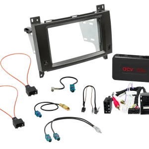 ACV 2-DIN Kit Mercedes A-Klasse/B-Klasse LFB/Antenne/Amp Neue Kollektion