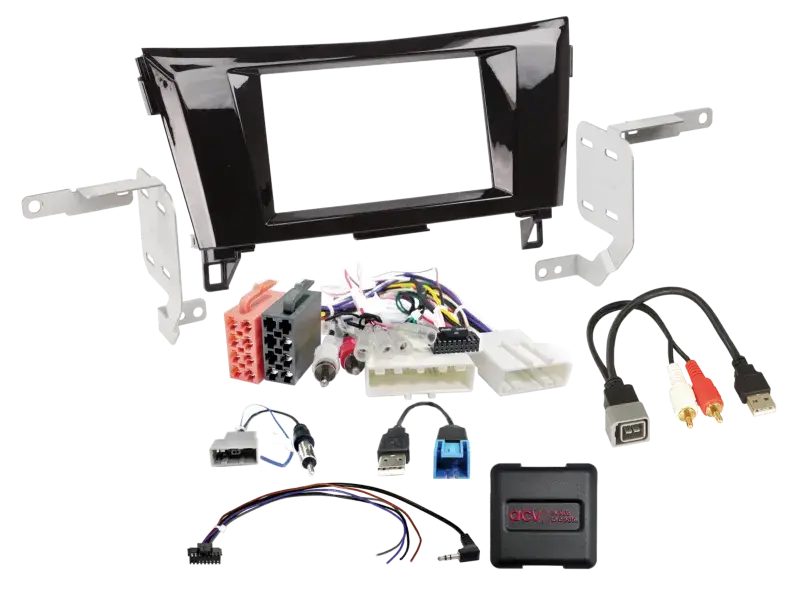 ACV 2-DIN Kit Nissan Qashqai/X-Trail 20Pin/32Pin LFB/Antenne/USB Neuheit