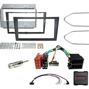 ACV 2-DIN Kit Opel Fahrzeuge schwarz LFB analog/Antenne Nur Heute
