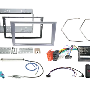 ACV 2-DIN Kit Opel Fahrzeuge matt chrom LFB CAN Bus/Antenne Geprüft