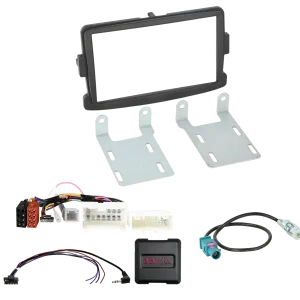 ACV 2-DIN Kit Dacia/Fiat/Nissan/Opel/Renault schwarz LFB/Antenne Beliebt