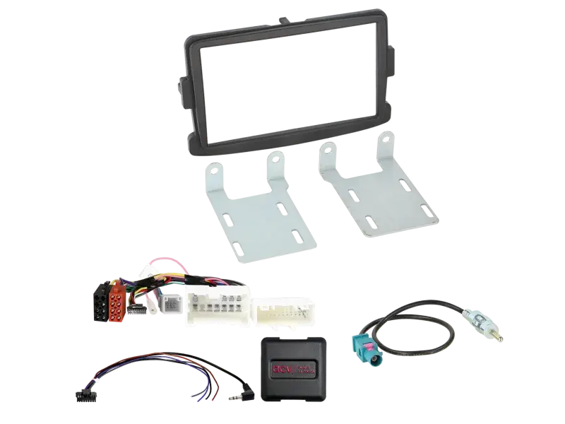 ACV 2-DIN Kit Dacia/Fiat/Nissan/Opel/Renault schwarz LFB/Antenne Beliebt