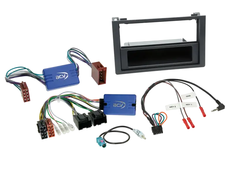 Wochenendangebot ACV 2-DIN Kit mit Fach Saab 9-3(YS3F) 2007-2011 LFB/Antenne