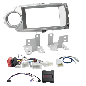 ACV 2-DIN Kit Toyota Yaris(XP13) 10/2011-08/2014 silber LFB Preisknaller