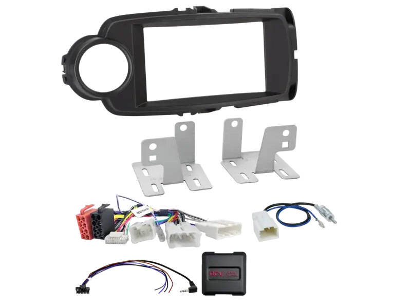 ACV 2-DIN Kit Toyota Yaris(XP13) 09/2014-02/2020 schwarz LFB Sichere Zahlung
