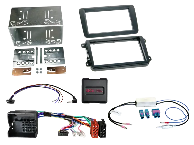 ACV 2-DIN Kit Seat/Skoda/VW diverse Fahrzeuge LFB/Antenne Direkt Vom Hersteller