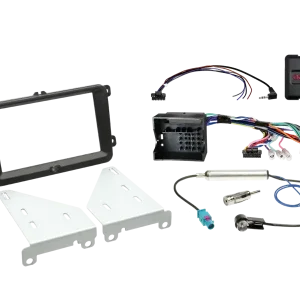 Abverkauf ACV 2-DIN Kit Seat/Skoda/VW Fahrzeuge LFB/Antenne schwarz