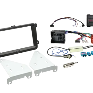 ACV 2-DIN Kit Seat/Skoda/VW Fahrzeuge LFB/Antenne(Set) schwarz Begrenztes Angebot