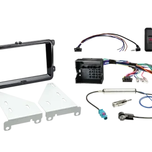 ACV 2-DIN Kit Seat/Skoda/VW LFB/Antenne Klavierlack Neue Ware