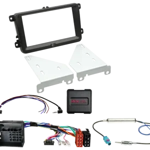 ACV 2-DIN Kit Seat/Skoda/VW Fahrzeuge LFB/Antenne schwarz Sichere Zahlung