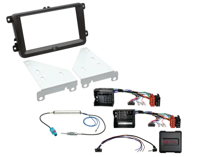 ACV 2-DIN Kit Seat/Skoda/VW 40Pin/52Pin Quadlock LFB/Antenne Markenprodukt