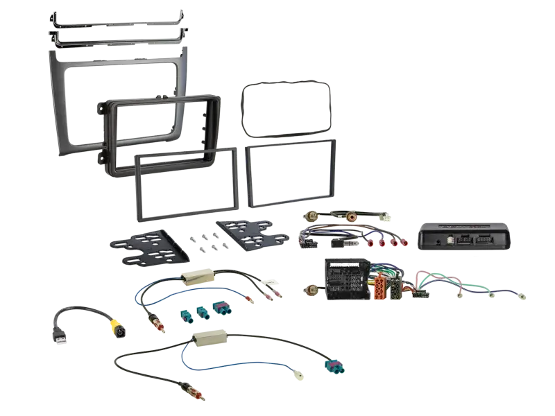 ACV 2-DIN Kit VW Polo 2014-2017 silber i-dapter/Anntenne Sonderangebot