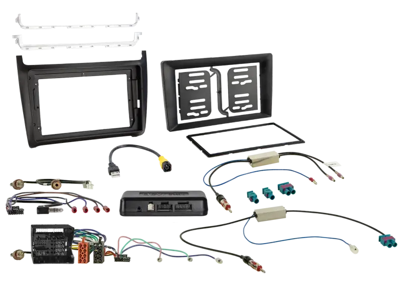 ACV 9\\/7\\" Kit VW Polo 04/2014-07/2017 schwarz i-dapter/Anntenne""" Top-Angebot