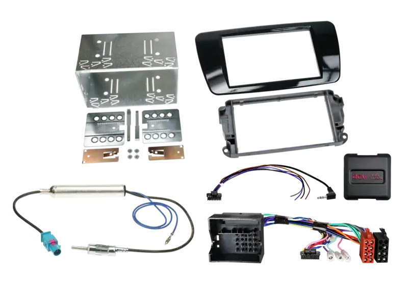 ACV 2-DIN Kit Seat Ibiza 2008-2015 Klavierlack LFB/Antenne Billig