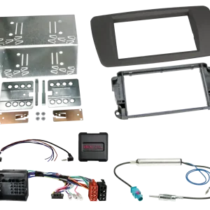 ACV 2-DIN Kit Seat Ibiza 2008-2015 tuam grau LFB/Antenne Neue Kollektion