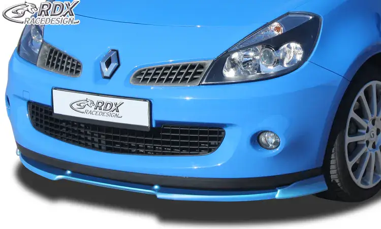 Sofort Bestellen RDX Frontspoiler VARIO-X für RENAULT Clio 3 RS Phase 1 Frontlippe Front Ansatz Vorne Spoilerlippe