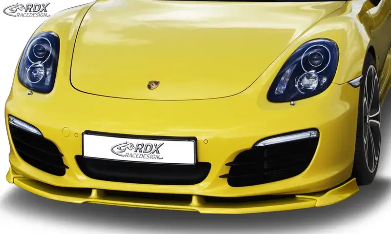 Günstig RDX Frontspoiler VARIO-X für PORSCHE Boxster (981) 2012+ Frontlippe Front Ansatz Vorne Spoilerlippe