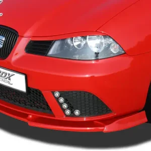 Schnäppchen RDX Frontspoiler VARIO-X für SEAT Ibiza 6L FR / Facelift 2006+ (nicht Cupra) Frontlippe Front Ansatz Vorne Spoilerlippe