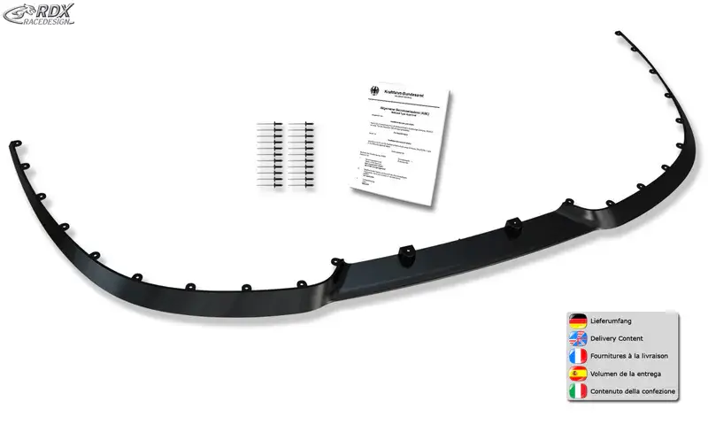 RDX Universal Spoilerlippe CUP2.0 Frontspoiler Cup Spoiler Lippe Schwert Nur Heute
