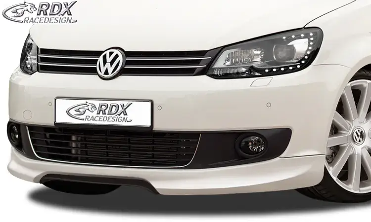 Billig RDX Frontspoiler für VW Touran 1T1 Facelift 2011+ Frontlippe Front Ansatz Vorne Spoilerlippe