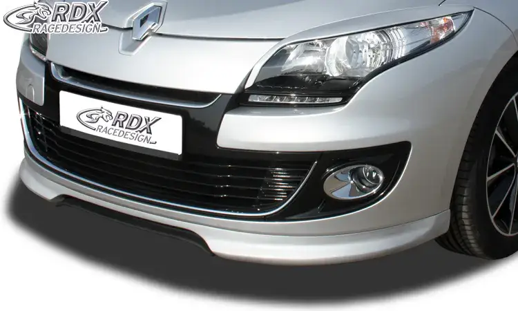 Wochenendangebot RDX Frontspoiler für RENAULT Megane 3 Limousine / Grandtour (2012+) Frontlippe Front Ansatz Spoilerlippe