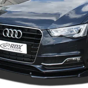 Echt RDX Frontspoiler VARIO-X für AUDI A5 2011+ / S5 (Coupe + Cabrio + Sportback, S-Line- bzw. S5-Frontstoßstange) Frontlippe Front Ansatz Vorne Spoilerlippe
