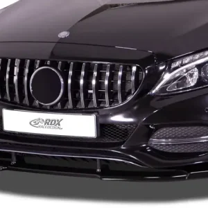 Abverkauf RDX Frontspoiler VARIO-X für MERCEDES C-Klasse W205, S205, C205 (-2018) "V2" Frontlippe Front Ansatz Vorne Spoilerlippe