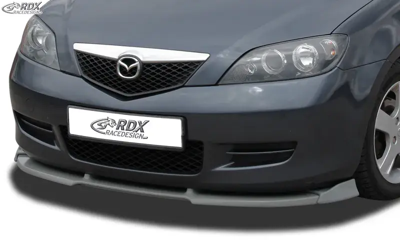 Expressversand RDX Frontspoiler VARIO-X für MAZDA 2 (DY) 2003-2007 Frontlippe Front Ansatz Vorne Spoilerlippe