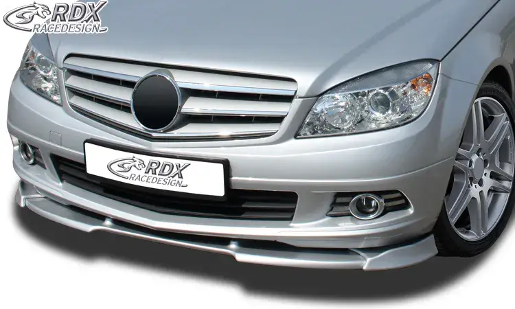Bestpreis RDX Frontspoiler VARIO-X für MERCEDES C-Klasse W204 -2011 Frontlippe Front Ansatz Vorne Spoilerlippe