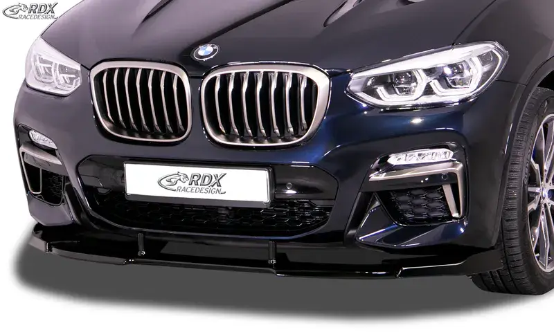 Sale RDX Frontspoiler VARIO-X für BMW X3 (G01) & für BMW X4 (G02) für M-Sport & M-Aerodynamik-Paket Frontlippe Front Ansatz Vorne Spoilerlippe