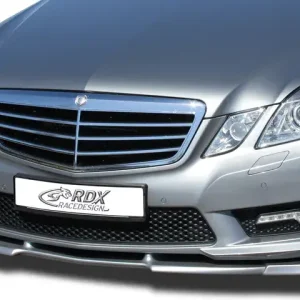 Top-Preis RDX Frontspoiler VARIO-X für MERCEDES E-Klasse W212 AMG-Styling 2009-2013 (Passend an Fahrzeuge mit AMG-Styling Frontstoßstange) Frontlippe Front Ansatz Vorne Spoilerlippe