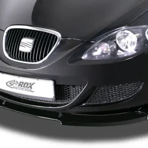 Geprüft RDX Frontspoiler VARIO-X für SEAT Leon 1P -2009 (nicht FR, Cupra) Frontlippe Front Ansatz Vorne Spoilerlippe