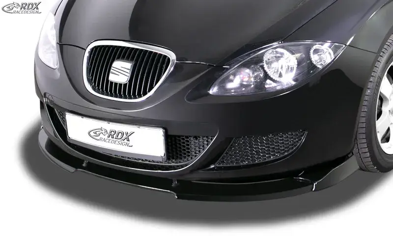 Geprüft RDX Frontspoiler VARIO-X für SEAT Leon 1P -2009 (nicht FR, Cupra) Frontlippe Front Ansatz Vorne Spoilerlippe
