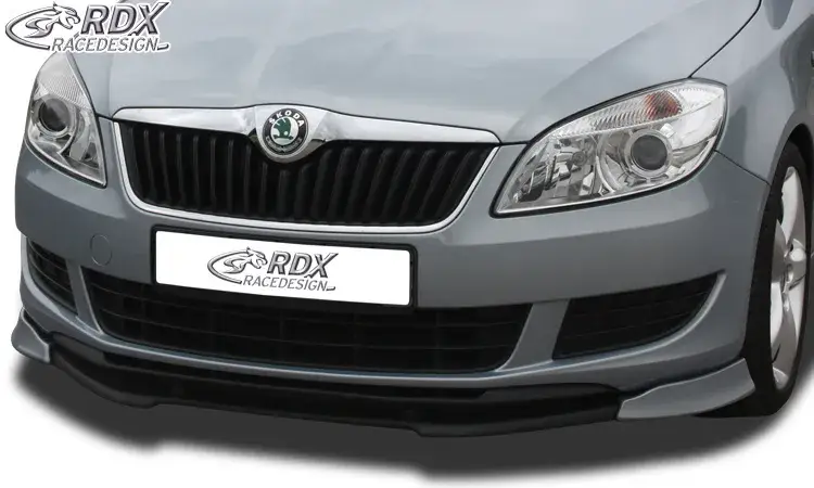 Saisonangebot RDX Frontspoiler VARIO-X für SKODA Fabia 2 Typ 5J 2010+ (auch für Roomster & Praktik) Frontlippe Front Ansatz Vorne Spoilerlippe