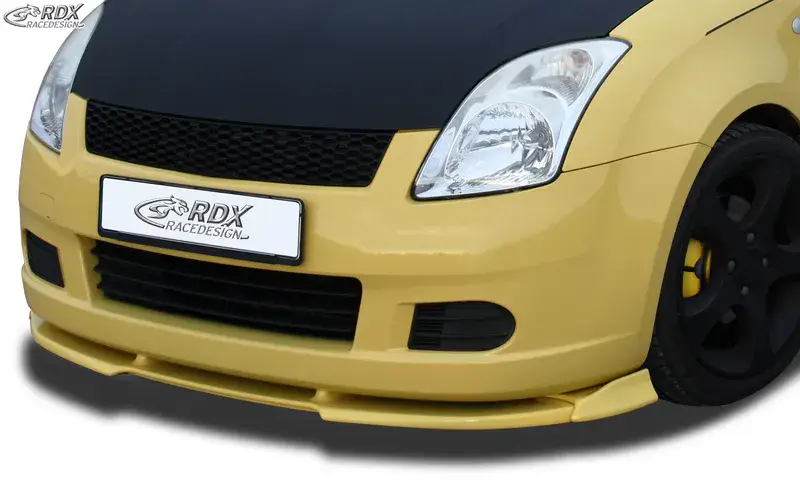 Solange Der Vorrat Reicht RDX Frontspoiler VARIO-X für SUZUKI Swift (MZ / EZ / 2005+) Frontlippe Front Ansatz Vorne Spoilerlippe