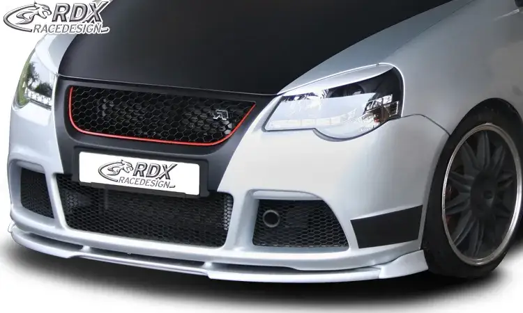 Schnäppchen RDX Frontspoiler VARIO-X für VW Polo 9N3 2005+ GTI Cup Edition Frontlippe Front Ansatz Vorne Spoilerlippe