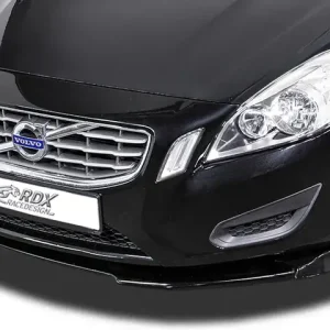 Beliebt RDX Frontspoiler VARIO-X für VOLVO S60 / V60 2010+ Frontlippe Front Ansatz Vorne Spoilerlippe