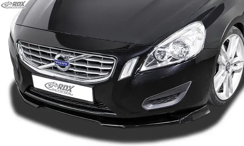 Beliebt RDX Frontspoiler VARIO-X für VOLVO S60 / V60 2010+ Frontlippe Front Ansatz Vorne Spoilerlippe