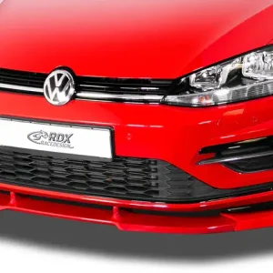 Expressversand RDX Frontspoiler VARIO-X für VW Golf 7 Facelift 2017+ R-Line & R Frontlippe Front Ansatz Vorne Spoilerlippe