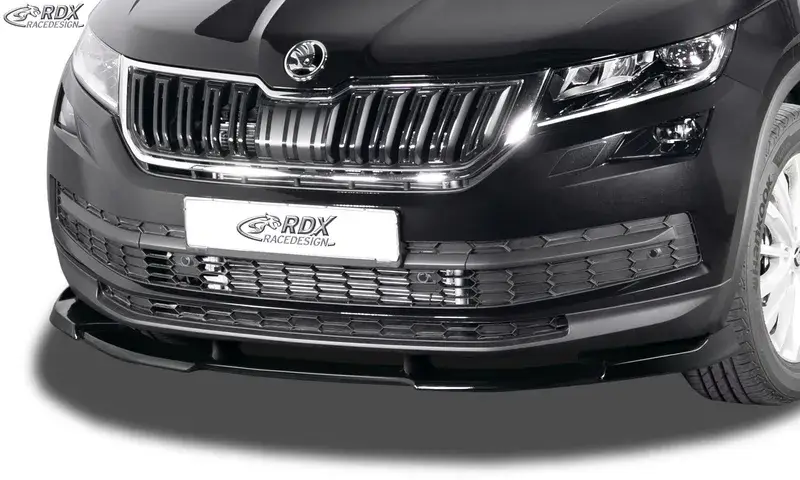 Geprüft RDX Frontspoiler VARIO-X für SKODA Kodiaq (NS) Frontlippe Front Ansatz Vorne Spoilerlippe